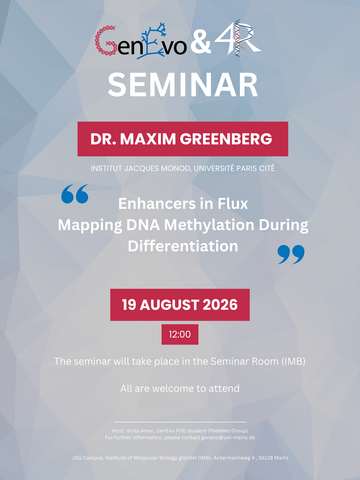 GenEvo & 4R Seminar_Maxim Greenberg
